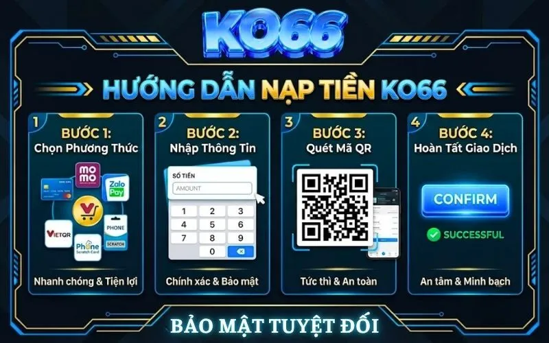 Các Phương Thức Nạp Tiền KO66