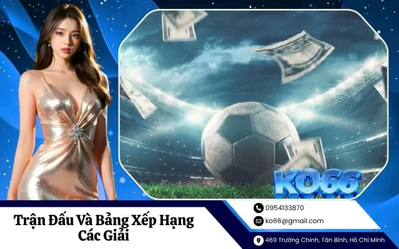 Trận Đấu Và Bảng Xếp Hạng Các Giải