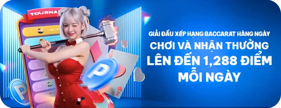chơi và nhận thưởng lên đến 1,288 điểm